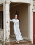 Double Buckle Dress Blue