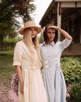 Double Buckle Maxi  Pale Yellow