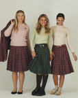 Leather Logo Sweater - Pink