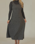 Double Breasted Jumper - Grey