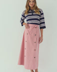 Trench Skirt Pink
